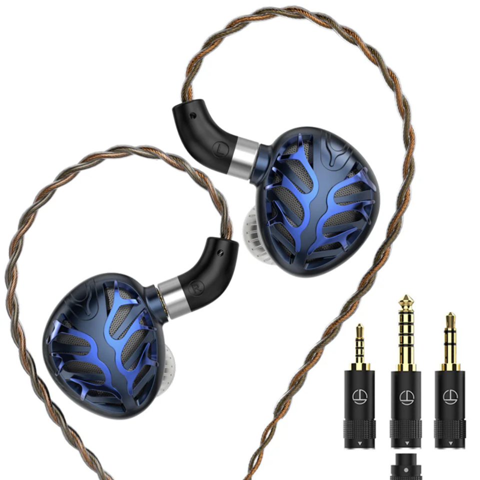 TRN Azure Dragon Flagship Planar Diaphragm Earphones