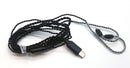 Alpha & Delta 4 core silver plated copper 0.78mm 2 pin cable 3.5mm cable