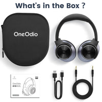 OneOdio A10 Active Noise Cancelling (ANC) Wireless Headphone with Mic and Fast Charging