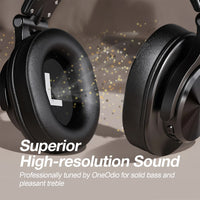 OneOdio A70 Wireless Headphones With Mic Bluetooth 5.2 Headset Over Ear Professional Recording Studio Monitor