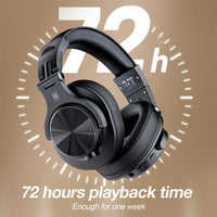 OneOdio A70 Wireless Headphones With Mic Bluetooth 5.2 Headset Over Ear Professional Recording Studio Monitor