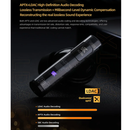 KZ Krio Wireless Earbuds 6 mic Hybrid Active Noise Cancellation, LDAC/APTX, 55dB Noise Cancelling, 8H Battery, with APP