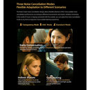 KZ Krio Wireless Earbuds 6 mic Hybrid Active Noise Cancellation, LDAC/APTX, 55dB Noise Cancelling, 8H Battery, with APP