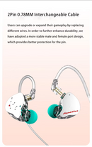 TFZ SUPERTFZ Aquarius 11.4mm Dual Magnetic Dual Cavity Dynamic In-ear HiFi Monitor Earphones IEM