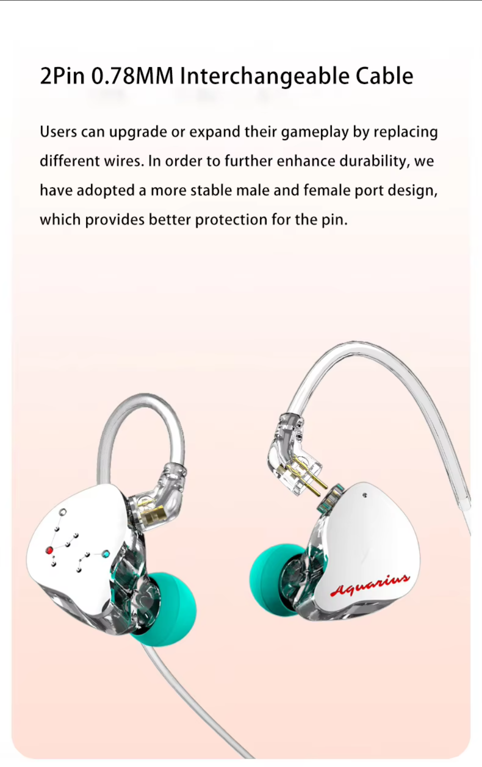 TFZ SUPERTFZ Aquarius 11.4mm Dual Magnetic Dual Cavity Dynamic In-ear HiFi Monitor Earphones IEM