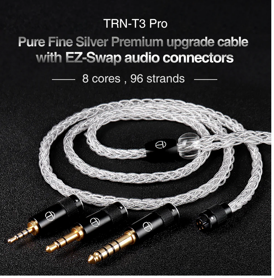 TRN T3 Pro Modular Cable (MMCX) – Lend Me UR ears
