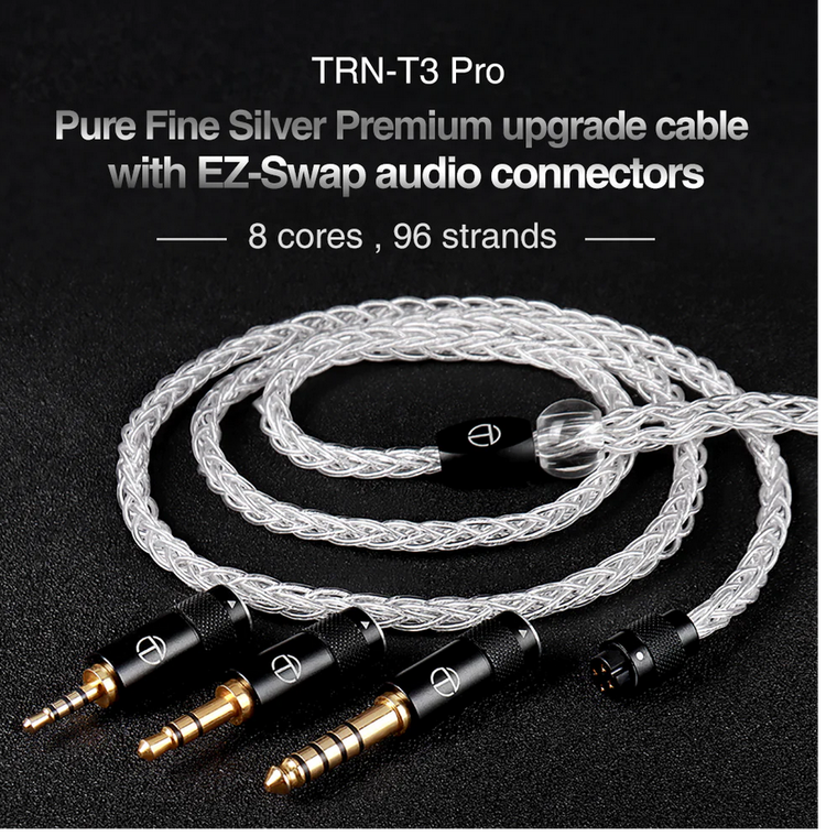 Trn3max Rack TRN T3 Pro Modular Cable (MMCX) – Lend Me UR ears