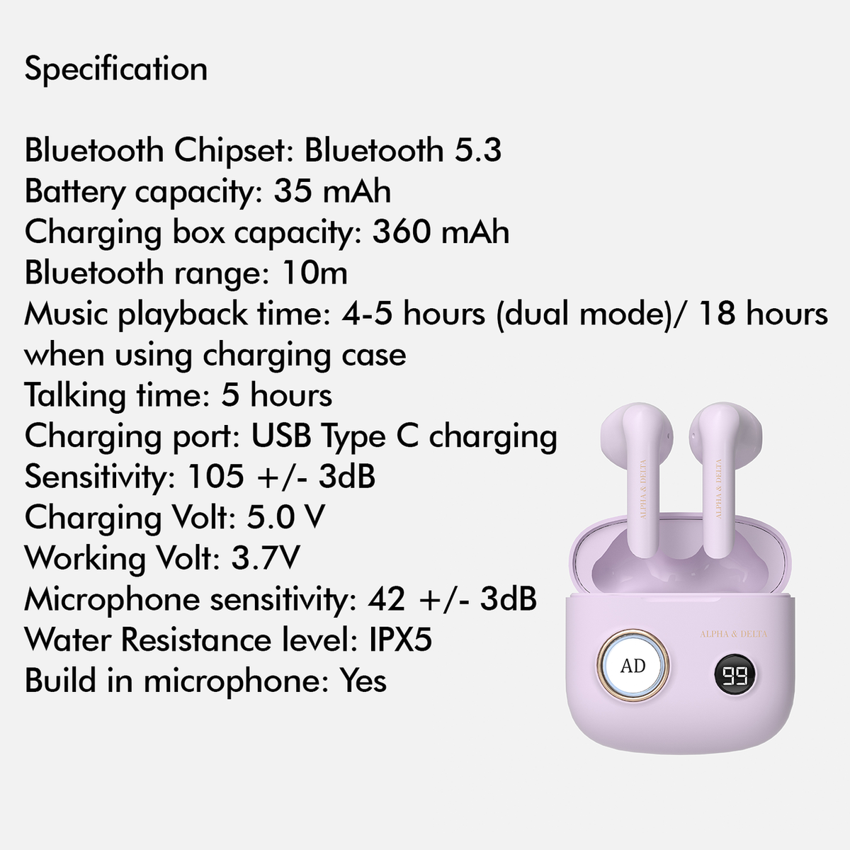 Alpha Dual Alpha & Delta Analogue II True Wireless Earphones – Lend Me UR ears